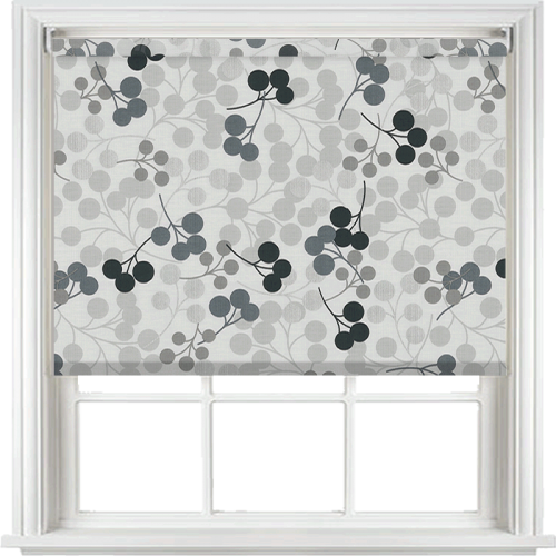 Burst Silver Roller Blind